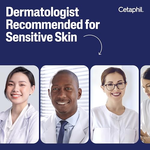 CETAPHIL Hydrating Gentle Skin Cleanser for Dry to Normal Sensitive Skin - Fragrance-Free, Soap-Free, Non-Foaming, 16 oz (2 Pack)