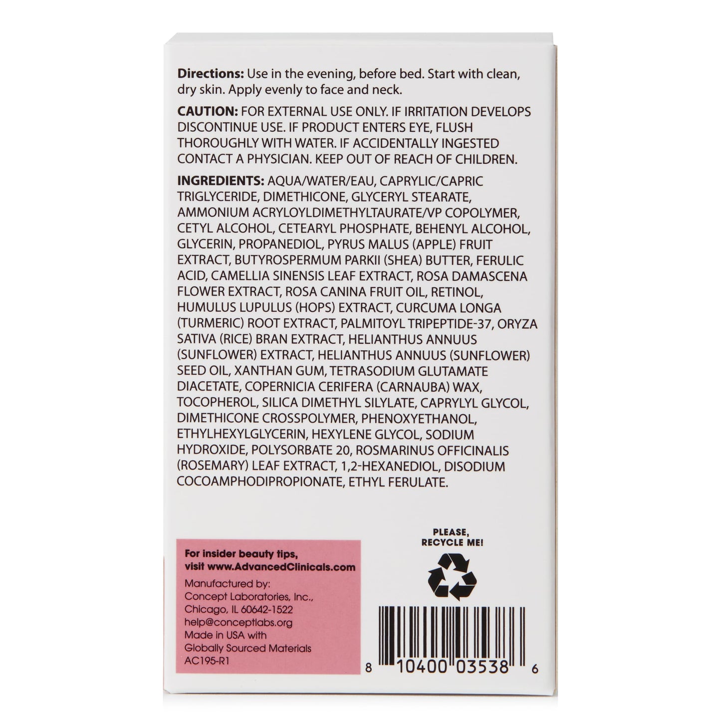 Advanced Clinicals Vitamin C Face Cream Moisturizer Skin Care Facial Lotion, Potent Vitamin C Gel Cream For Face Targets Dry Skin, Age Spots, Wrinkles, Hyperpigmentation, & Sun Damaged Skin, 2 Fl Oz
