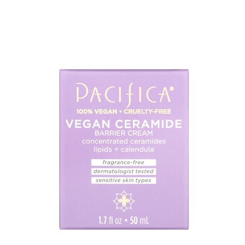 Pacifica Beauty Vegan Ceramide Barrier Cream - Top Choice for Eczema Facial Treatment