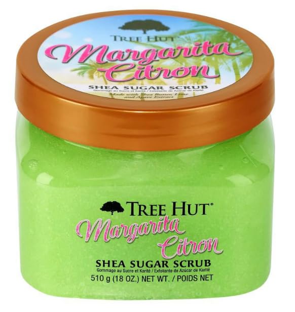 Tree Hut Pumpkin Pop Shea Sugar Scrub | Exfoliating Scrub Removes Dull, Dry Skin for a Hydrated Glow | Limited Edition Fall | Vegan, Free of Parabens, Formaldehyde Donors, & Sulfates | 18 fl oz.