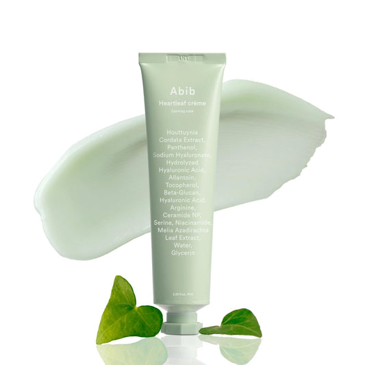 Abib Heartleaf Creme Calming Tube 2.54 Fl Oz I Soothing Moisturizer for Dryness