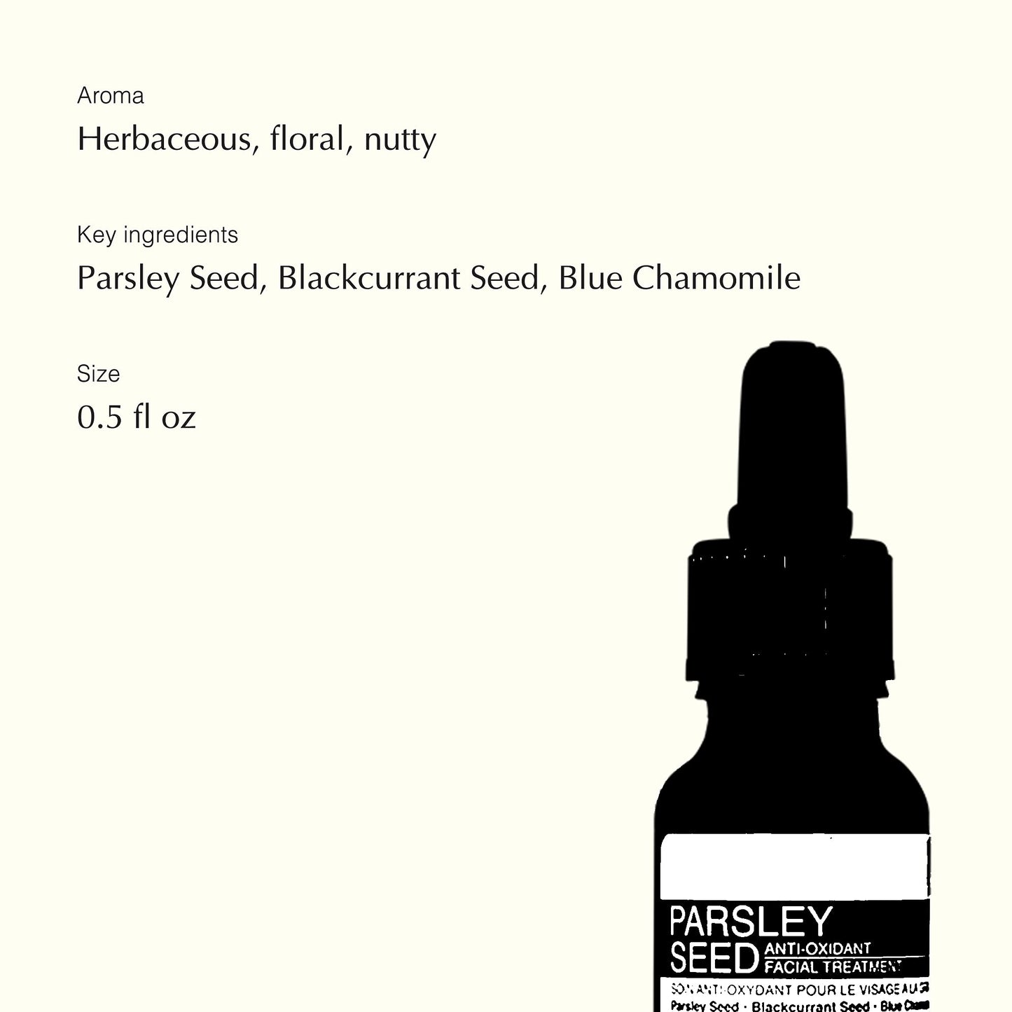 Aesop Parsley Seed Anti-Oxidant, Facial Treatment, 0.5 Ounce