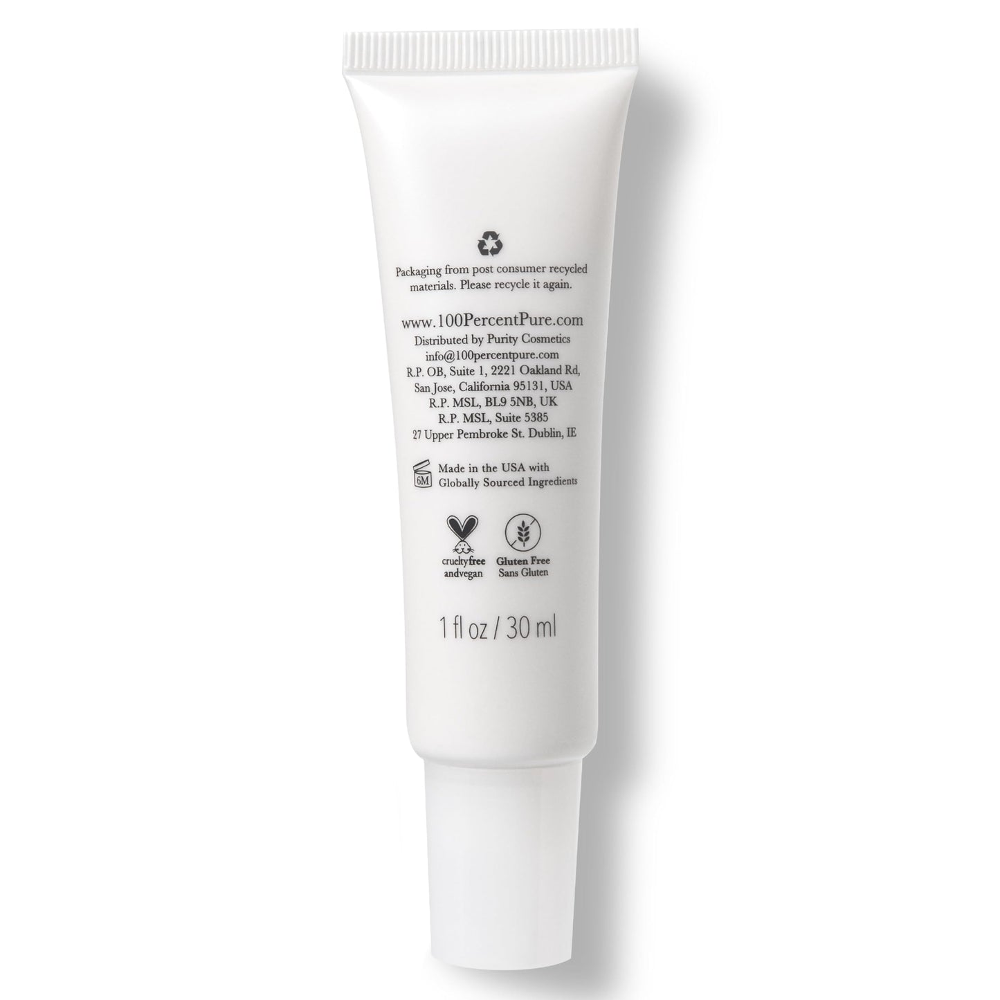 100% PURE Coffee Bean Caffeine Eye Cream Refresh & Hydrate Under Eye Treatment Reduce Puffiness, Dark Circles, Wrinkles with Green Tea, Rose Hip, Vitamin E - Youthful Vibrant Eyes - Vegan - 1 oz