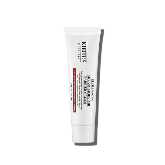 Kiehl's Ultra Facial Advanced Repair Barrier Cream, Intensive Treatment Relieves Dry + Sensitive Skin, Rapidly Reduces Redness and Soothes, Fast-Absorbing Breathable Formula, Paraben-Free - 1.7 fl oz