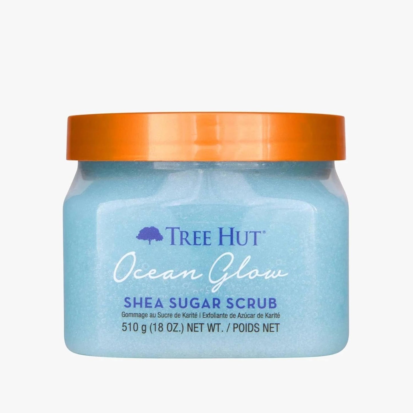 Tree Hut Ocean Glow Hydrating Shea Sugar Scrub - Replenish & Renew, 18 Ounce (Pack of 1)