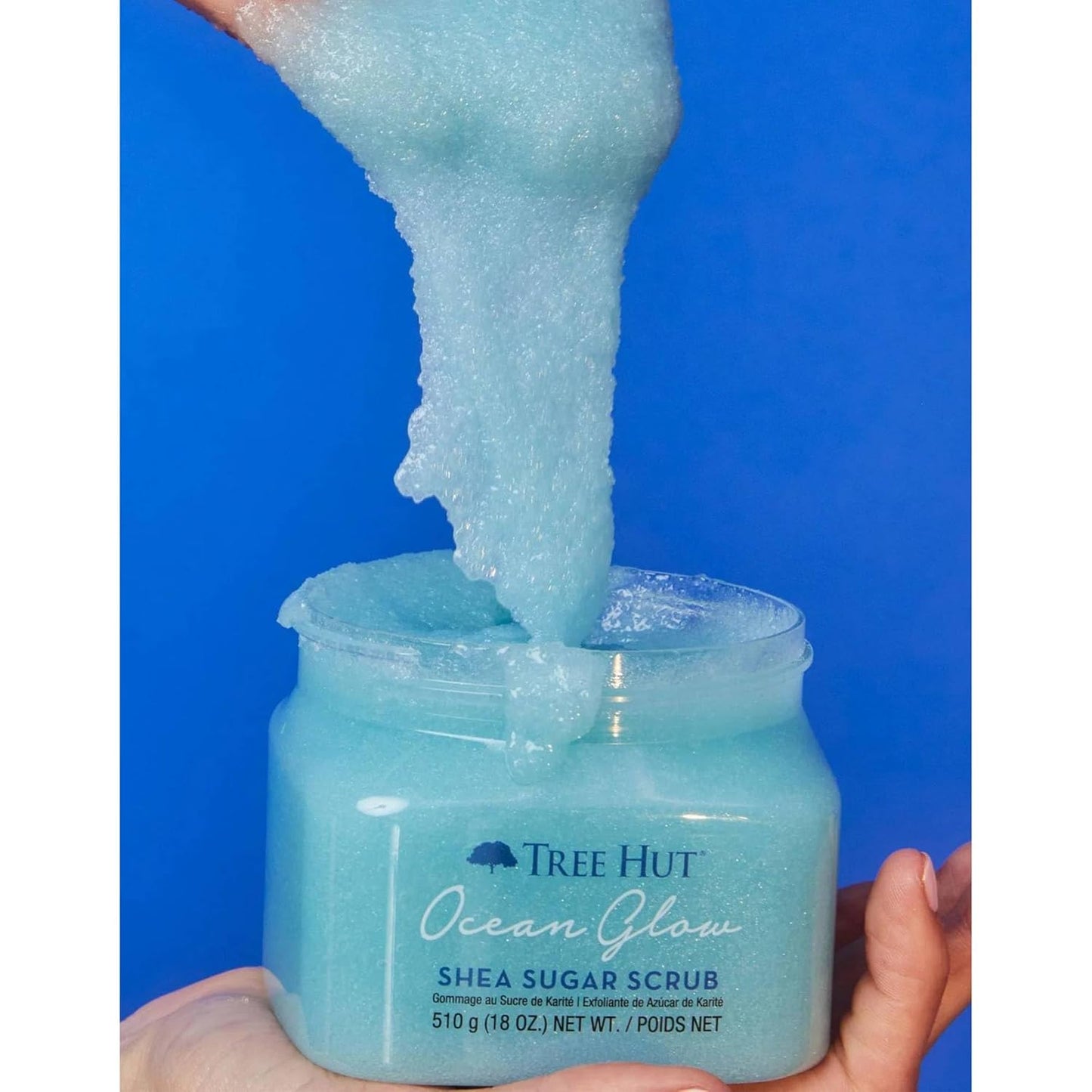 Tree Hut Ocean Glow Hydrating Shea Sugar Scrub - Replenish & Renew, 18 Ounce (Pack of 1)