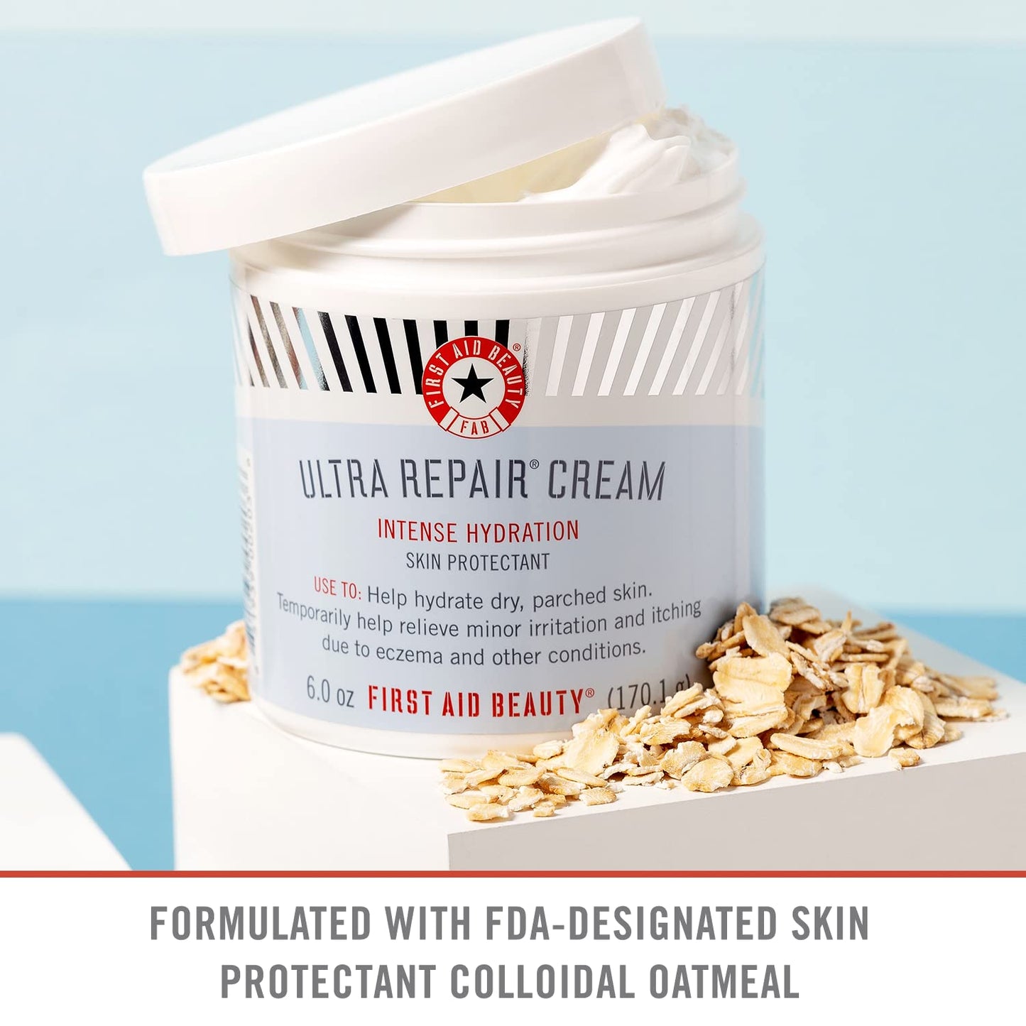 First Aid Beauty Ultra Repair Cream Facial Treatment & Body Care for Eczema