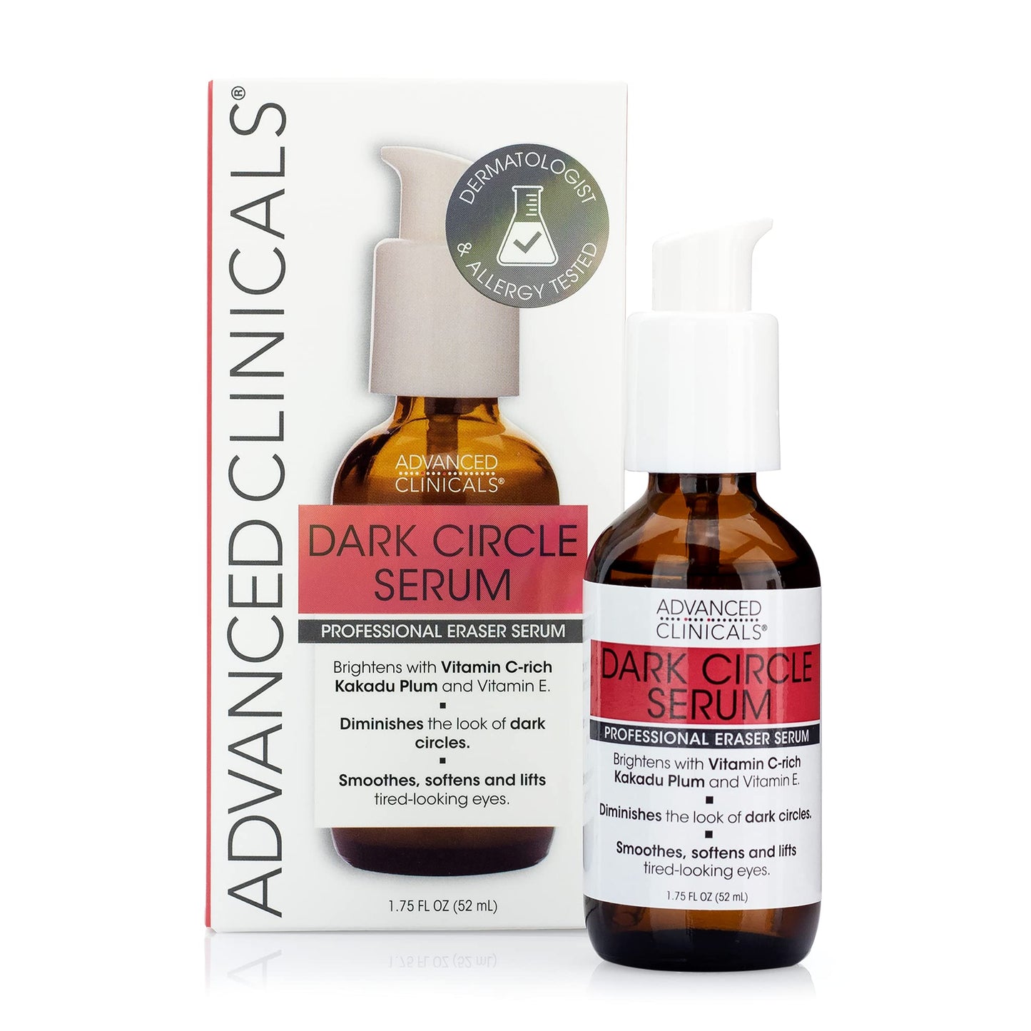 Advanced Clinicals Niacinamide Serum - 5% Niacinamide Serum For Face W/Hyaluronic Acid Serum, Ferulic Acid, Aloe Vera, Fruit Extracts - Dark Spot & Age Spot Remover - Skin Serum for Face 1.75 Fl Oz