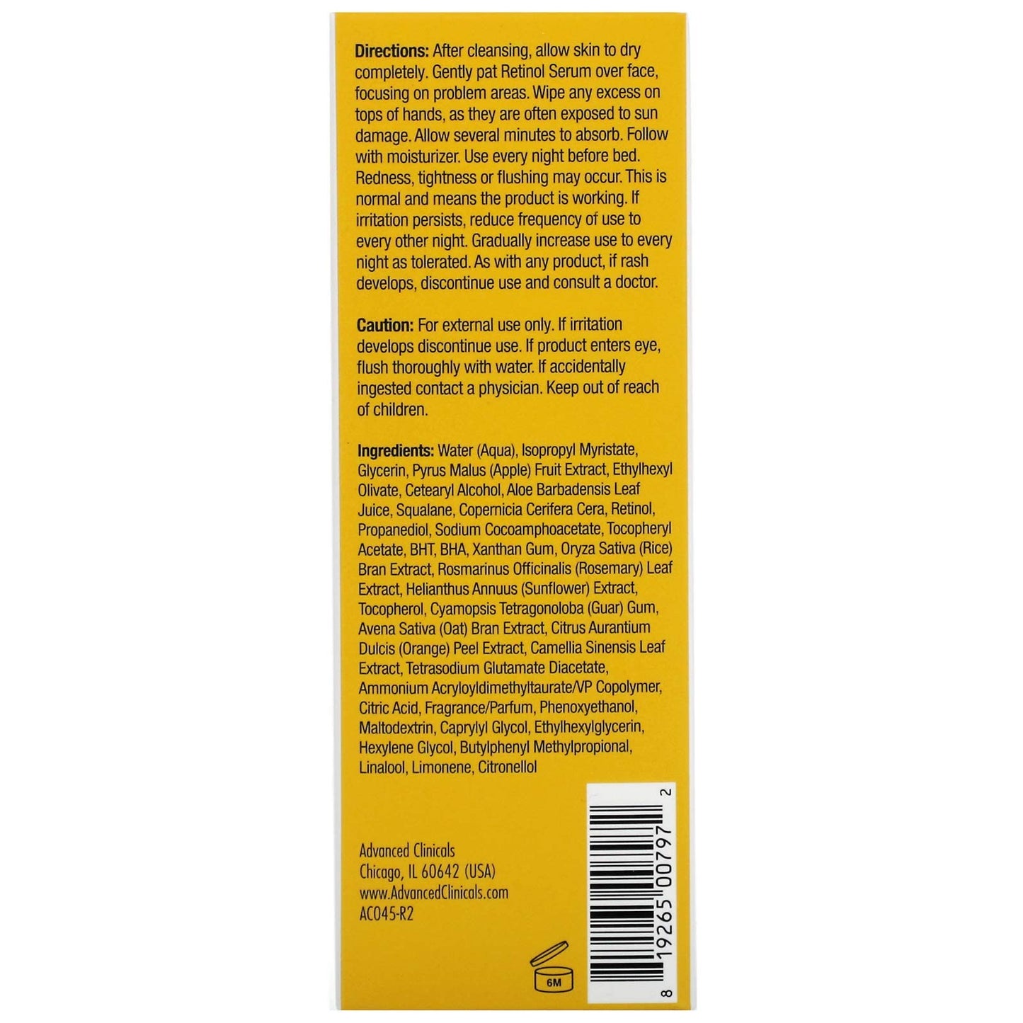 Advanced Clinicals Niacinamide Serum - 5% Niacinamide Serum For Face W/Hyaluronic Acid Serum, Ferulic Acid, Aloe Vera, Fruit Extracts - Dark Spot & Age Spot Remover - Skin Serum for Face 1.75 Fl Oz