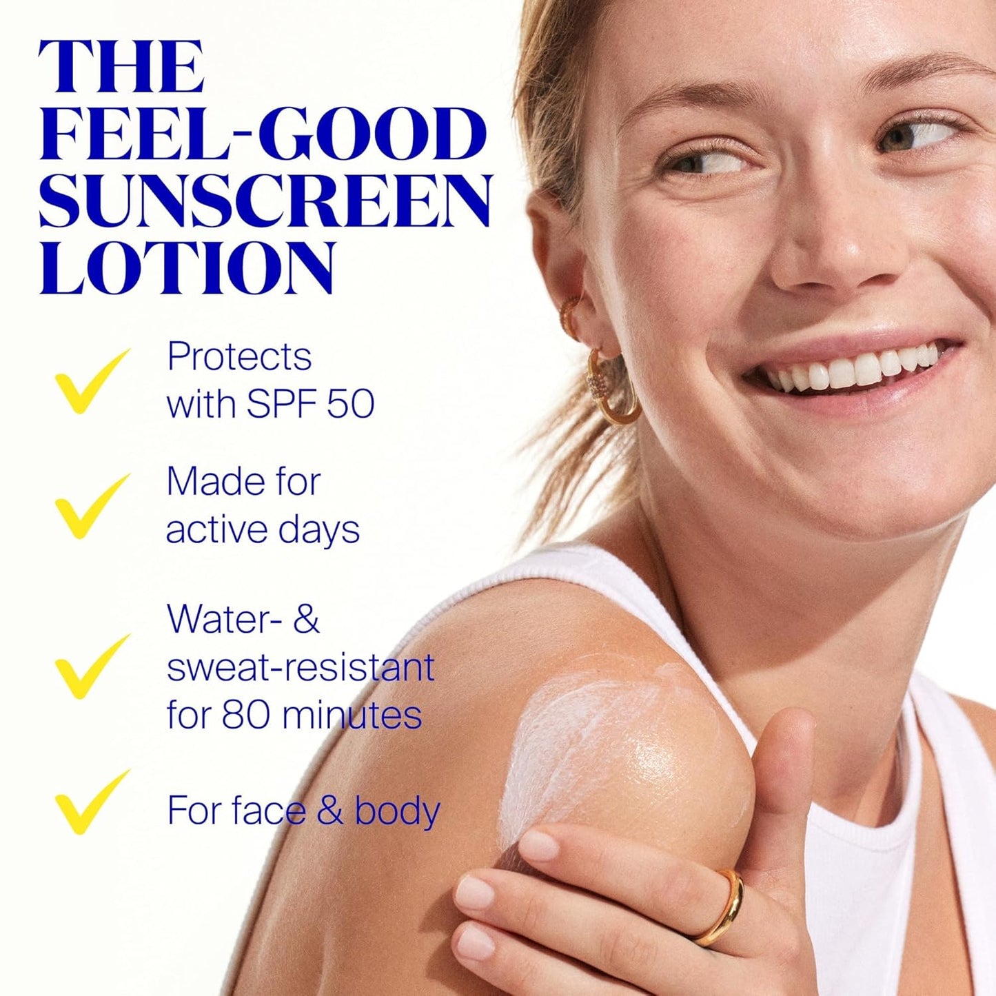 Supergoop! PLAY Everyday Lotion SPF 50 (2.4 fl oz) - Broad Spectrum Body & Face Sunscreen for Sensitive Skin - Great for Active Days - Fast Absorbing, Water & Sweat Resistant