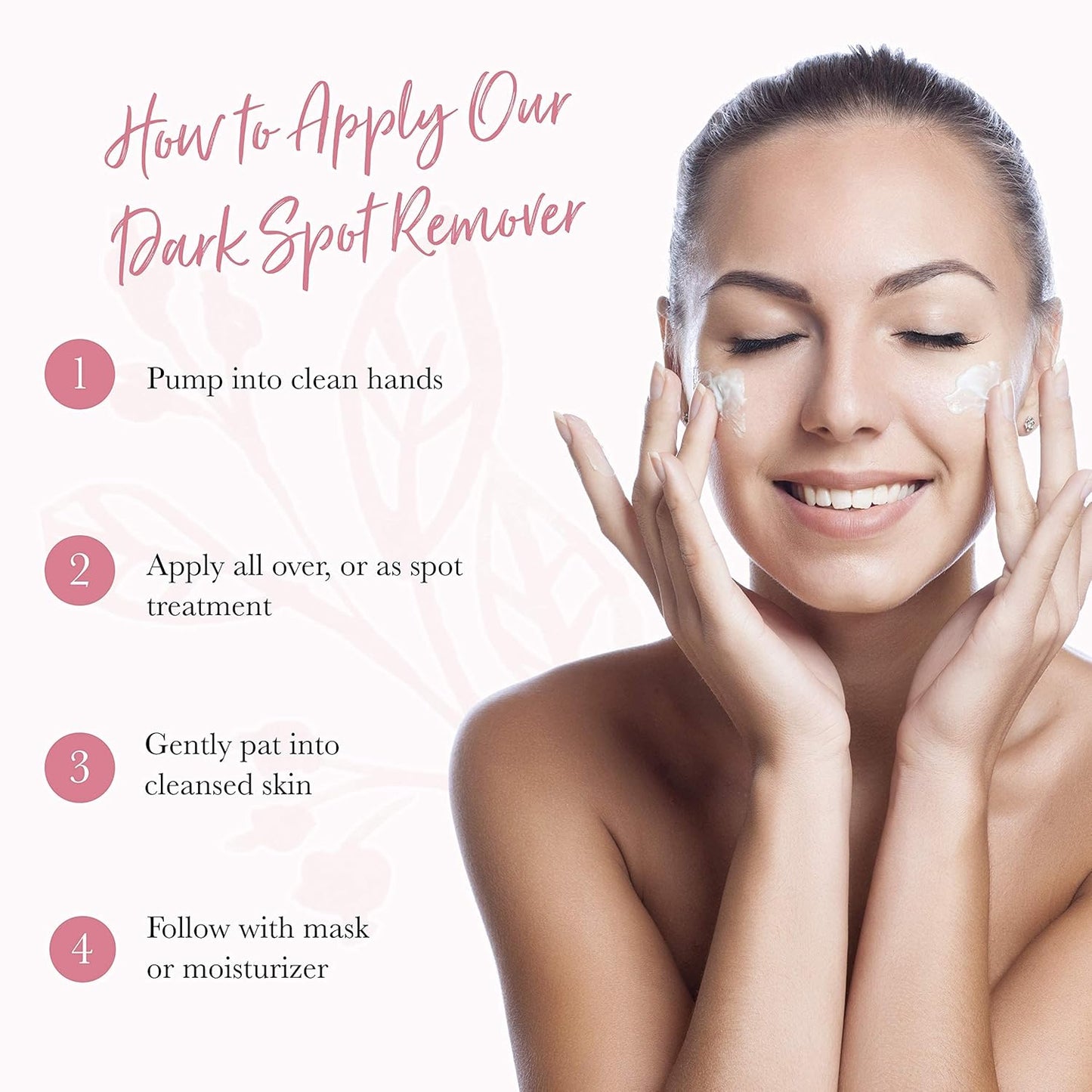 100% PURE Dark Spot Remover, 1 oz, Reduces Dark Spots, Age Spots, Evens Skin Tone, Diminish Spots, Vegan Dark Spot Remover, Natural Serum