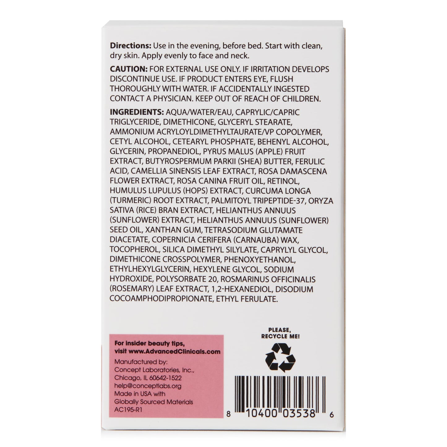 Advanced Clinicals Vitamin C Face Cream Moisturizer Skin Care Facial Lotion, Potent Vitamin C Gel Cream For Face Targets Dry Skin, Age Spots, Wrinkles, Hyperpigmentation, & Sun Damaged Skin, 2 Fl Oz